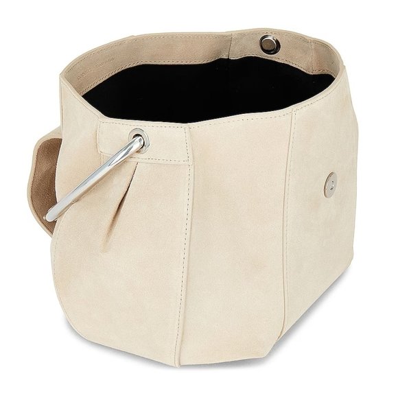 New in Box Coperni Large Ring Bag Beige Silver - Picture 5 of 12